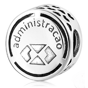 Prívesok Striebro 925 Administration, korálik na náramku zamestnanie