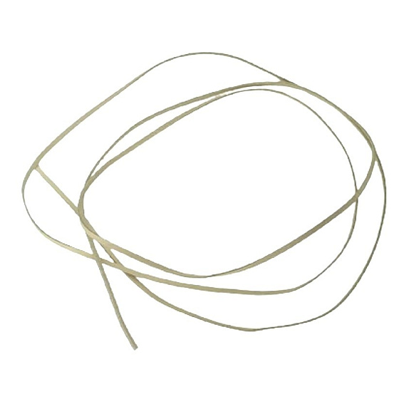 Koža plochá piesková 2 mm, dĺžka cca 120 cm 1 kus
