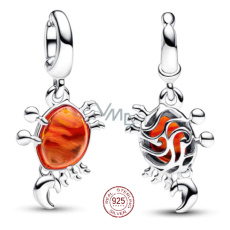 Prívesok zo striebra 925 Disney Malá morská víla - Krab Sebastian, prívesok na náramok Prívesok zo striebra 925 Disney Malá morská víla - Krab Sebastian, prívesok na náramok