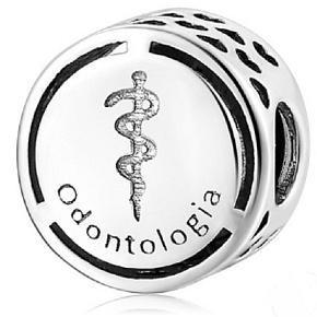 Šarm Striebro 925 Zubné korálky na náramku