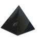 Obsidian čierny Pyramída prírodný kameň 2 x 2 x 1,6 cm čistí - energia - harmónia - emócie 1 kus, kameň záchrany