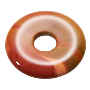 Mokait Donut prírodný kameň 30 mm, motivačný kameň, motivačný kameň