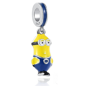 Prívesok Striebro 925 I villain - Mimons Mimoň Kevin, prívesok na náramku film