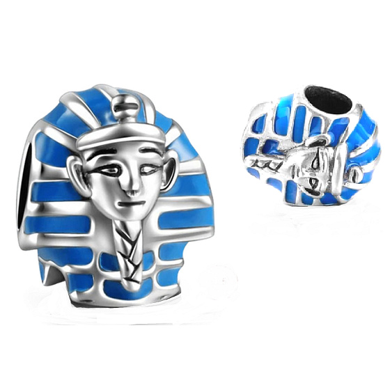 Charm Egypt Faraón, korálik na cestovnom náramku