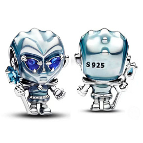 Prívesok Striebro 925 Hra o tróny White Walker, náramok korálek, film