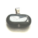 Obsidiánový prívesok Jablko poznania prírodný kameň 1,5 cm, kameň spásy