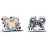 Charm Sterlingové stříbro 925 Disney Mickey s opálem rok 2026, korálek na náramek film