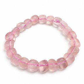 Křišťál čirý – elastický náramek, nepravidelné kostky 10–12 mm / 16 - 17 cm | Kámen kamenů Křišťál čirý – elastický náramek, nepravidelné kostky 10–12 mm / 16 - 17 cm | Kámen kamenů