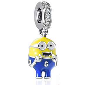 Prívesok Striebro 925 I villain - Mimoni Mimoň Otto, prívesok na náramok film