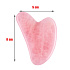 Rozmarín Gua Sha redukuje vrásky, opuchy, zlepšuje pružnosť pokožky 5 x 8 cm, kameň lásky