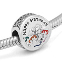 Striebro 925 Disney Birthday - Všetko najlepšie k narodeninám, narodeninový náramok