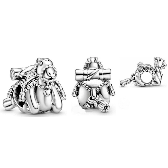 Charm Egypt, ťava, cestovný náramok korálek