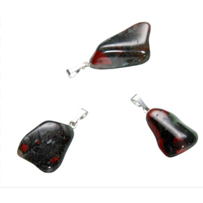 Heliotrop JAR Troml prívesok prírodný kameň, 2,2 - 3 cm 1 kus, kameň odvahy