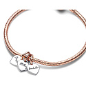 Striebro 925 Sharable charm babička, matka a dcéra - rodinné generácie srdcia 3v1, prívesok náramok