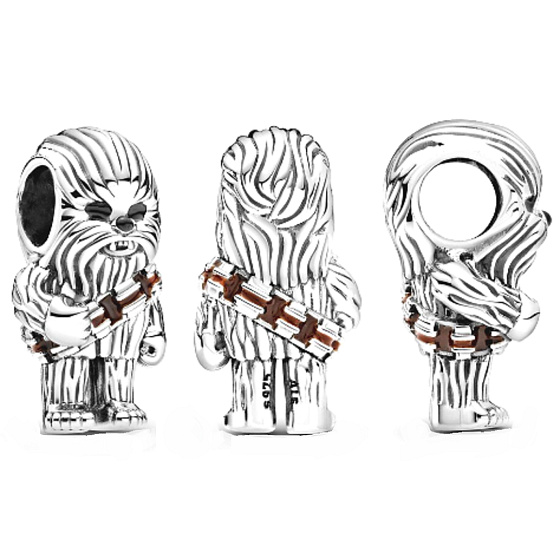 Striebro 925 Marvel Star Wars Chewbacca, korálik na náramok