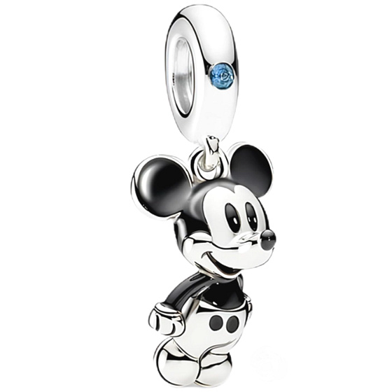 Prívesok zo striebra 925 Disney Mickey Mouse, filmový náramok