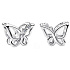 Charm Sterlingové stříbro 925 Motýl – symbol proměny, korálek na náramek, zvíře