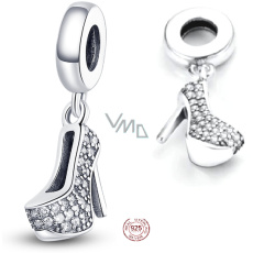 Prívesok Striebro 925 Chic style - trblietavá topánka na ihličkách, prívesok na náramok, záujmy Prívesok Striebro 925 Chic style - trblietavá topánka na ihličkách, prívesok na náramok, záujmy