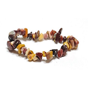 Mokait náramok elastický sekaný prírodný kameň 19 cm, motivačný kameň Mokait náramok elastický sekaný prírodný kameň 19 cm, motivačný kameň