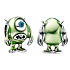 Prívesok Striebro 925 Disney Pixar Monsters Ltd, Mike Wazowski, korálik na náramok
