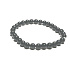 Zlatý kameň modrý Avanturín náramok elastický, guľôčka 6 mm / 16 - 17 cm, ambícia kameň