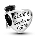 Striebro 925 Graduation, Gratulujeme k promócii, korálik srdca absolventa na náramku