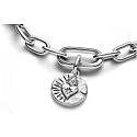 Charm Láska vítězí – Amor Vincit Omnia, symbol oddanosti, přívěsek na náramek láska