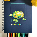 Posca Univerzálna sada akrylových fixiek 1,8 - 2,5 mm Ocean mix morské tóny 8 kusov PC-5M