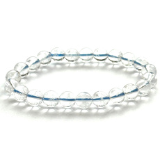 Azeztulit krištáľ náramok 7,8 / 16 - 17 cm vysokofrekvenčná energia