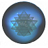 Sri Yantra v sklenenej guli prináša materiálne aj spirituálne bohatstvo 6 cm