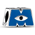 Prívesok Striebro 925 Disney Monsters Ltd (Pixar), Logo M, korálik na náramku film