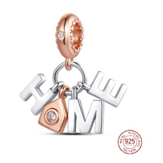 Striebro 925 Home 4v1 prívesok náramok Family Striebro 925 Home 4v1 prívesok náramok Family