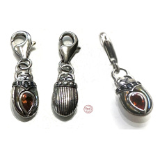 Prívesok zo striebra 925 Skarabeus, prívesok na náramok