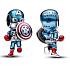 Prívesok Striebro 925 Marvel The Avengers Captain America, náramok korálek, film