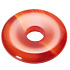 Karneol Donut prírodný kameň 30 mm, Naučte nás tu a teraz