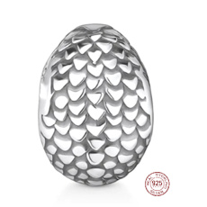 Striebro 925 Hra o tróny, Dračie vajce, korálik na náramok, film