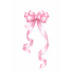 Kokarda – stahovací ozdobná stuha růžová různý motiv | 50 cm