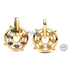 Šarm Striebro 925 Chakra - Mini medailón, symbol prívesok Šarm Striebro 925 Chakra - Mini medailón, symbol prívesok