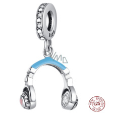 Prívesok Striebro 925 Náušnice modré, prívesok na náramku záujmy
