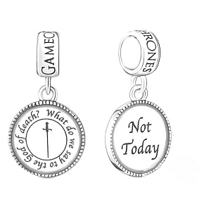 Šarm Striebro 925 Hra o tróny Arya Stark, prívesok na náramok, film