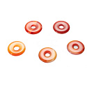 Karneol Donut prírodný kameň 30 mm, Naučte nás tu a teraz