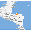 Charm Striebro 925 Honduras vlajka - hojdajúca sa mapa, prívesok na náramok cestovanie