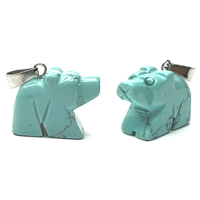 Tyrkenit Medveď prívesok prírodný kameň, ručne brúsená figúrka 1,8 x 2,5 x 8 mm, kameň mladých ľudí, ktorí hľadajú životný cieľ Tyrkenit Medveď prívesok prírodný kameň, ručne brúsená figúrka 1,8 x 2,5 x 8 mm, kameň mladých ľudí, ktorí hľadajú životný cieľ