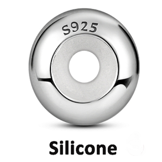 Prívesok Striebro 925 Strieborná zátka, korálik na náramok