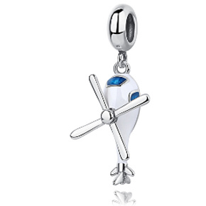 Prívesok zo striebra 925 Helikoptéra, cestovný náramok