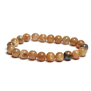 Mesačný kameň čierny náramok elastický prírodný kameň, guľôčka 8 mm / 16-17 cm, kameň osudu Mesačný kameň čierny náramok elastický prírodný kameň, guľôčka 8 mm / 16-17 cm, kameň osudu