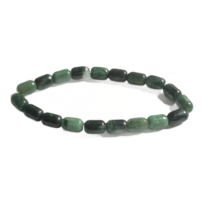 Tyrkys náramek elastický přírodní kámen, váleček 6 x 9 mm / 16 - 17 cm, kámen štěstí, talisman cestovatelů a milovníků zvířat