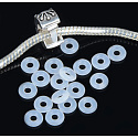 Silikónová zátka - Gumová silikónová zátka, brzda 2 x 6 mm, 10 kusov