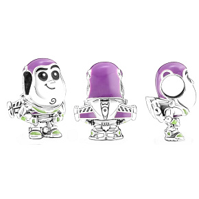 Prívesok Striebro 925 Disney Pixar Buzz Lightyear, korálik na náramku film