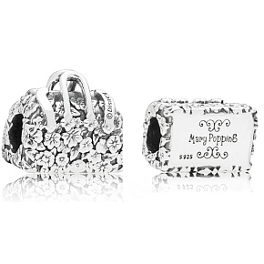 Prívesok Striebro 925 Disney Magic Mary Poppins taška, korálek na náramok Prívesok Striebro 925 Disney Magic Mary Poppins taška, korálek na náramok